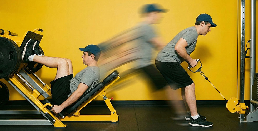 Tehokas kuntosalitreeni 30 minuutissa